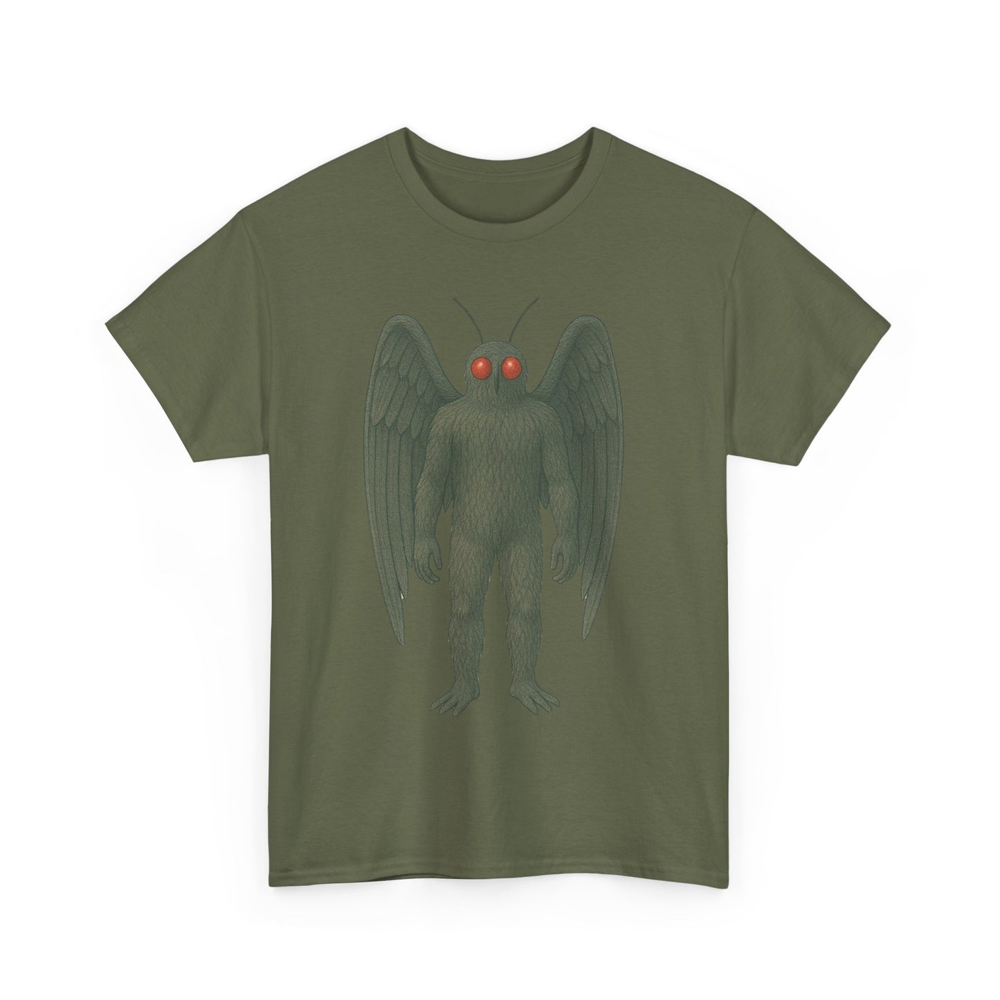 Moth Man Double-sided Cotton T-shirt