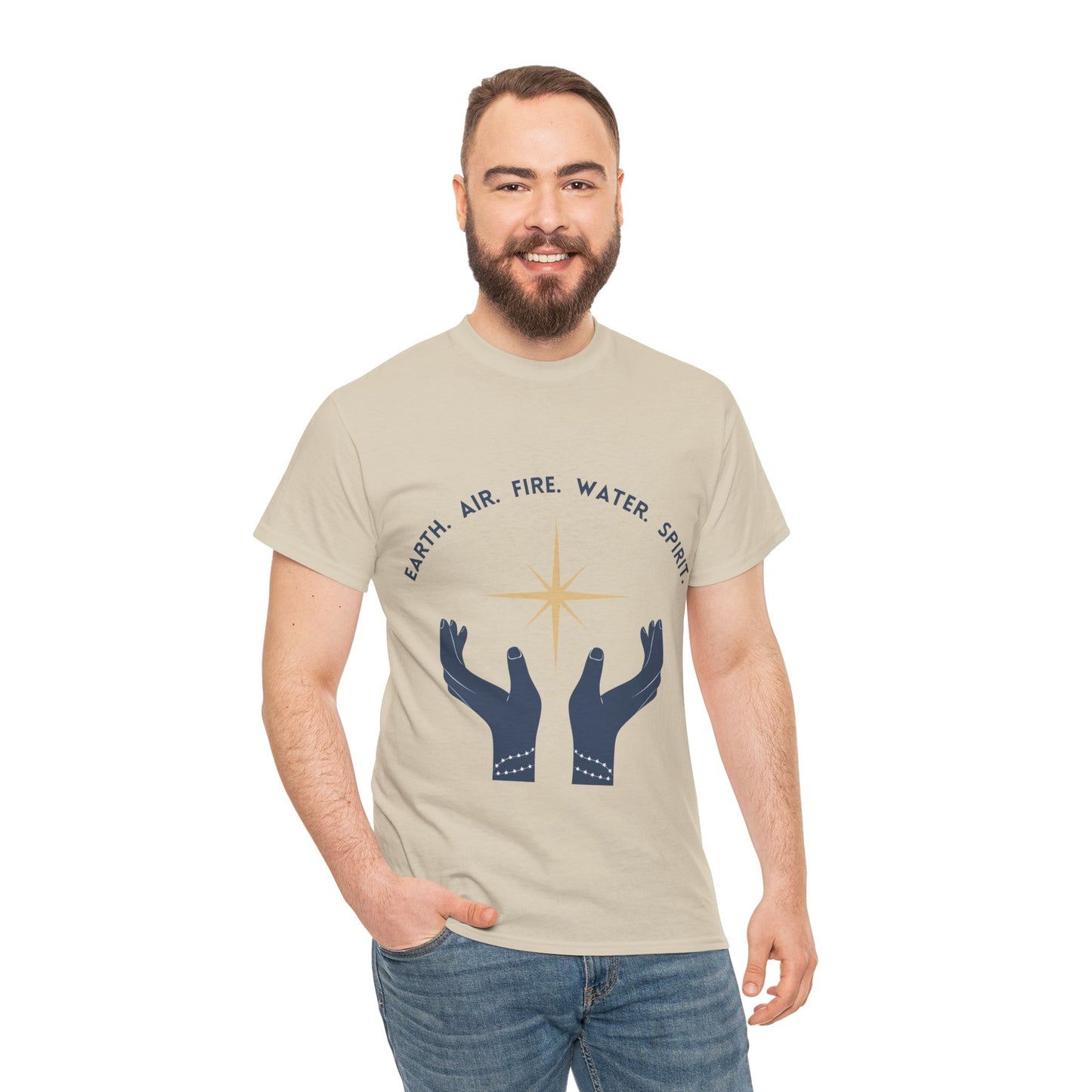 'earth air fire water spirit' T-Shirt