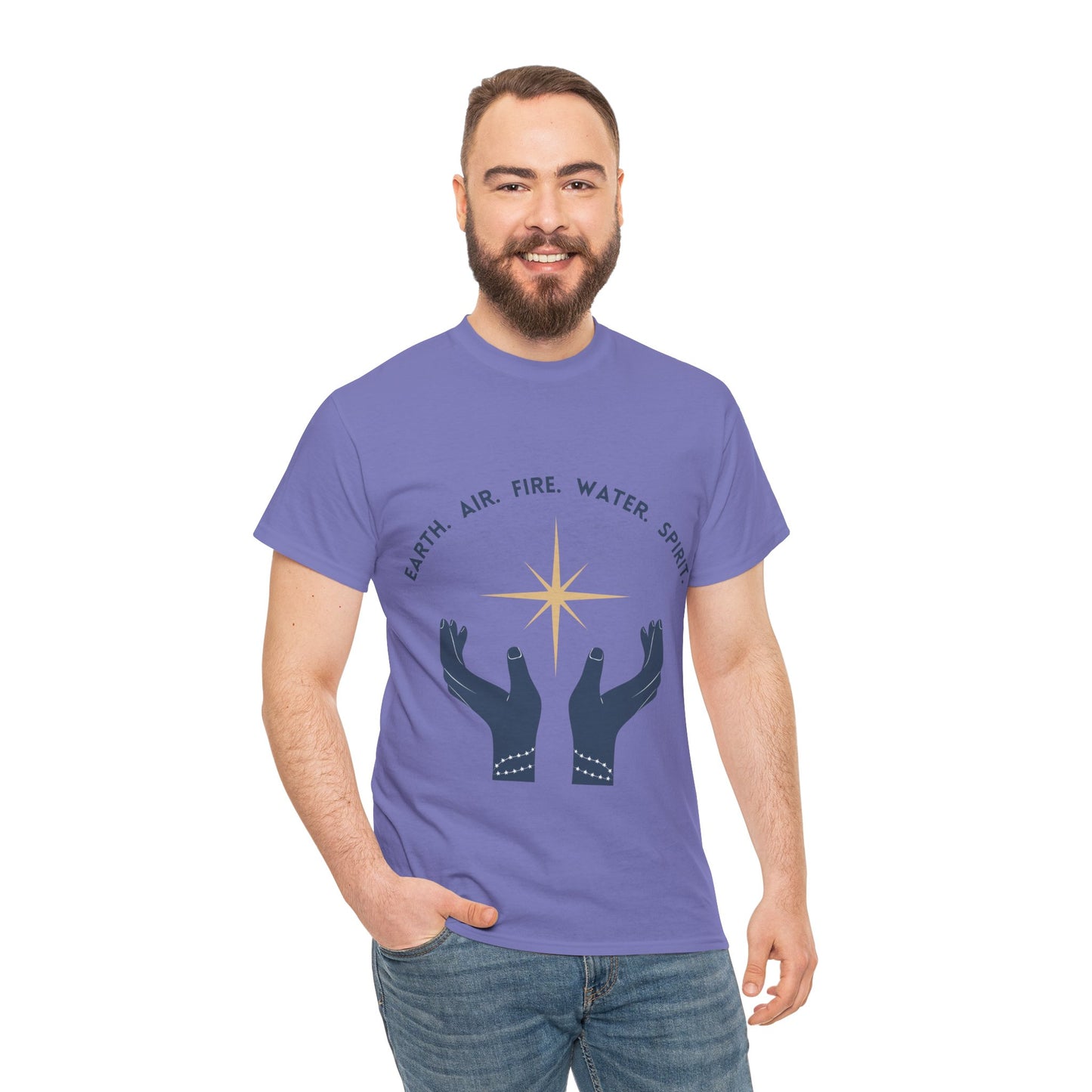 'earth air fire water spirit' T-Shirt