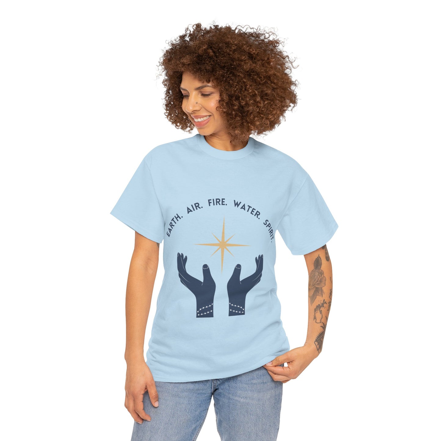 'earth air fire water spirit' T-Shirt