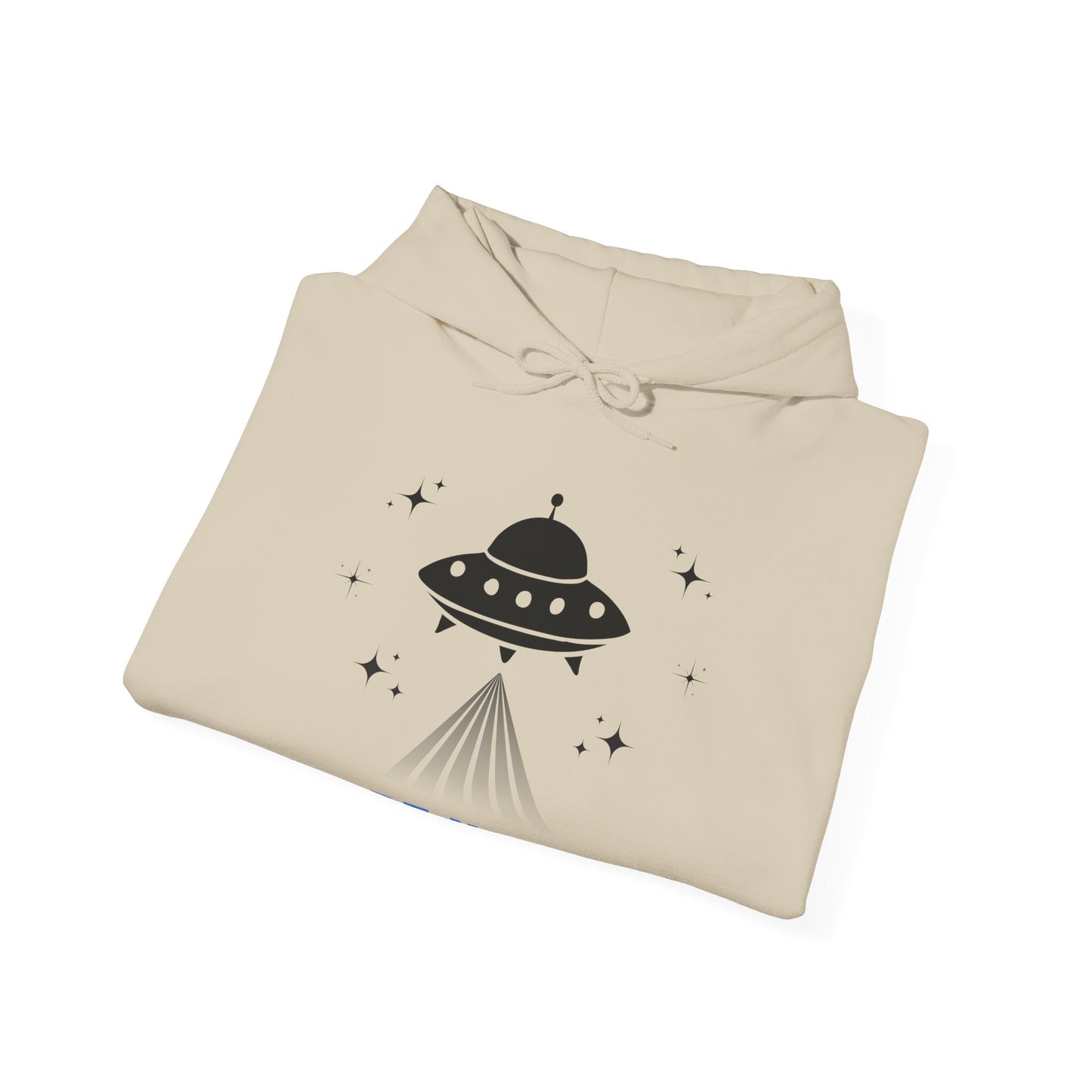 UFO Flying Saucer Hooded Sweatshirt