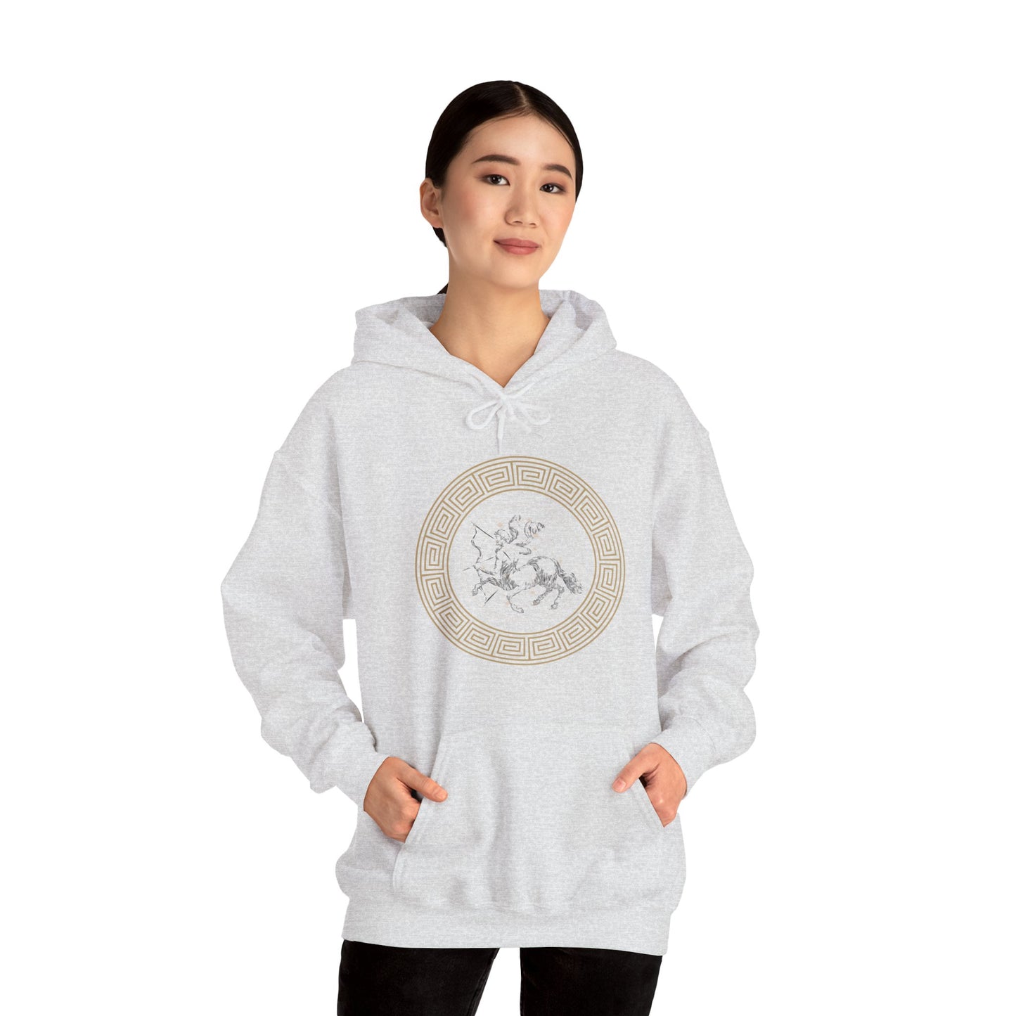 Saggitarius Illustration Hooded Sweatshirt