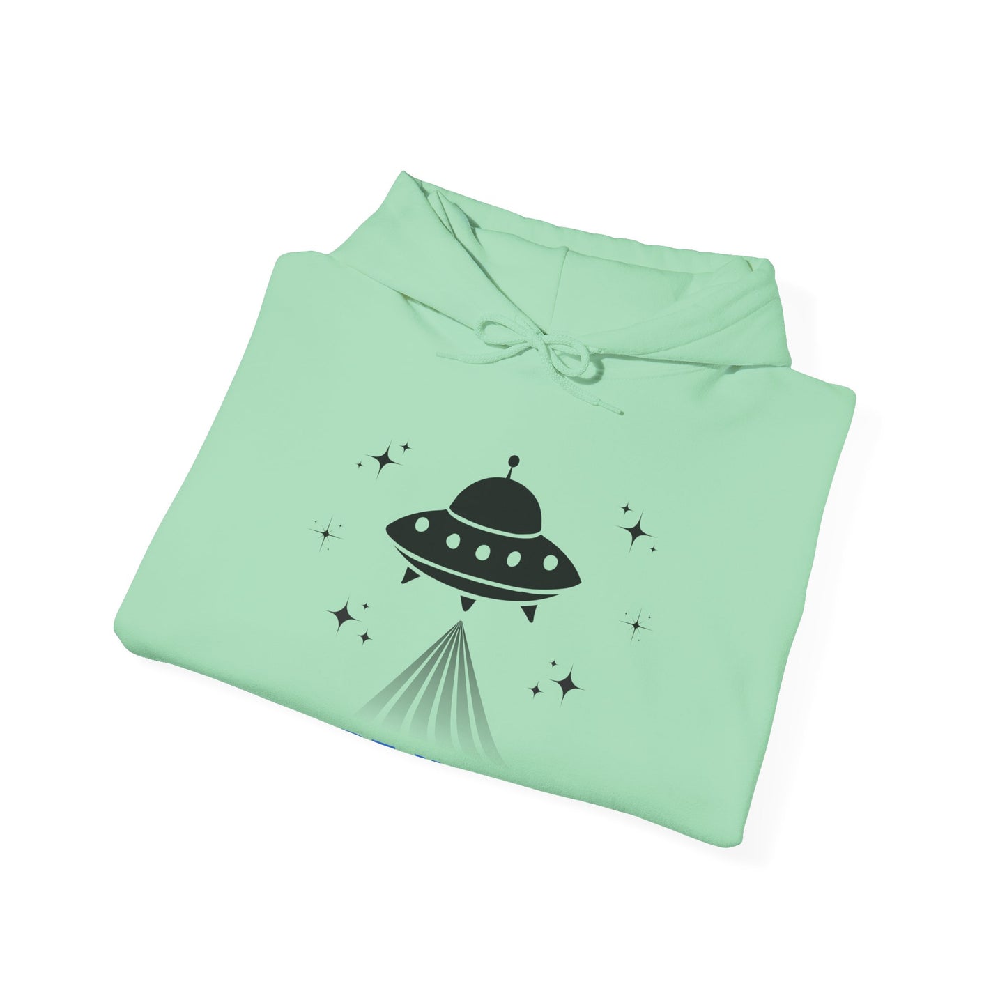 UFO Flying Saucer Hooded Sweatshirt