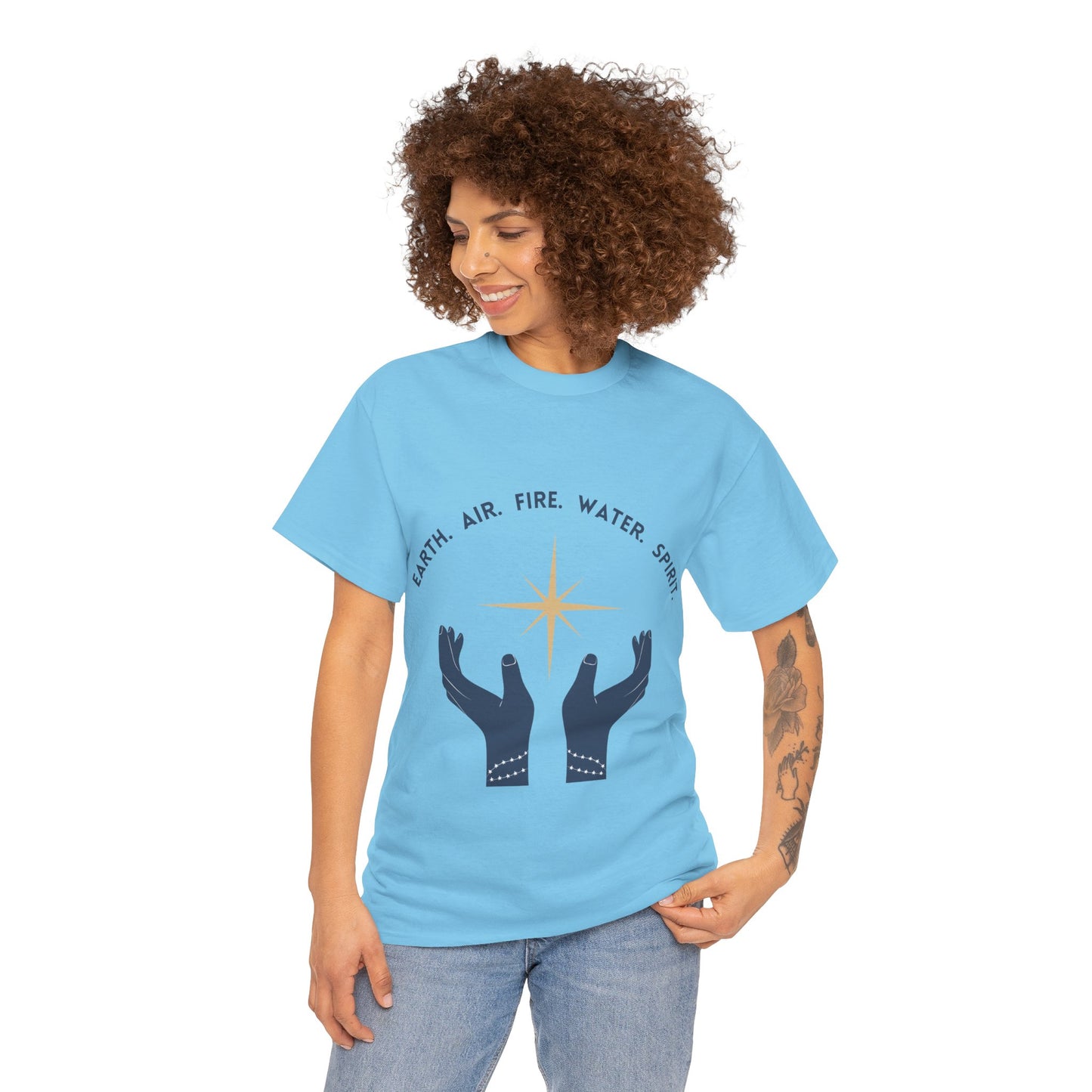 'earth air fire water spirit' T-Shirt