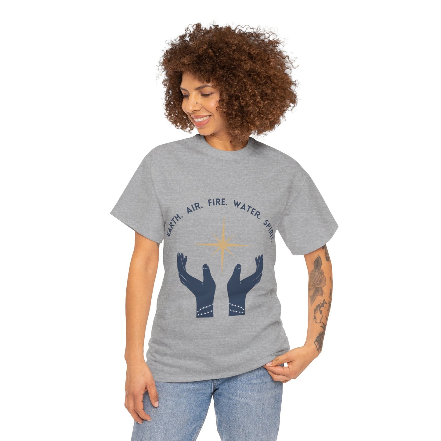 'earth air fire water spirit' T-Shirt